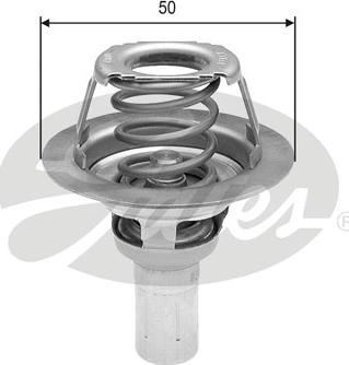 Gates TH23491G1 - Coolant thermostat / housing onlydrive.pro