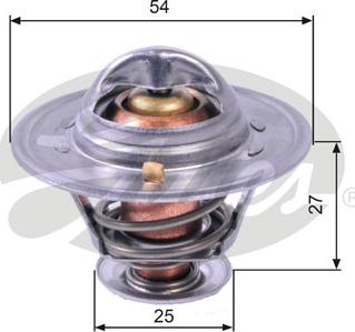 Gates TH22779G1 - Coolant thermostat / housing onlydrive.pro