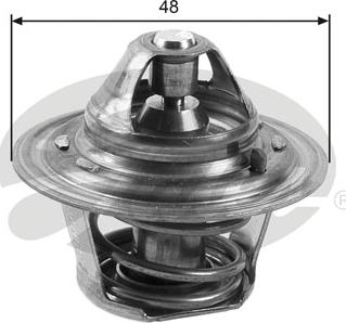 Gates TH27188G1 - Coolant thermostat / housing onlydrive.pro