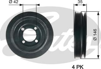 Gates TVD1115 - Rihmaratas,väntvõll onlydrive.pro