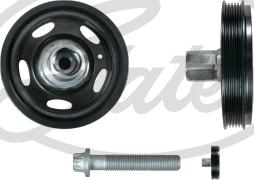 Gates TVD1171A - Belt Pulley, crankshaft onlydrive.pro