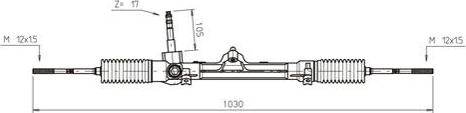 General Ricambi FI4111 - Steering Gear onlydrive.pro