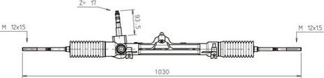 General Ricambi FI4112 - Steering Gear onlydrive.pro