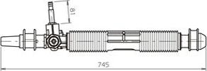 General Ricambi OP4036 - Steering Gear onlydrive.pro