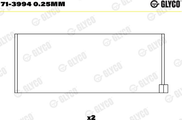 Glyco 71-3994 0.25mm - Guoliai dideliu galu onlydrive.pro