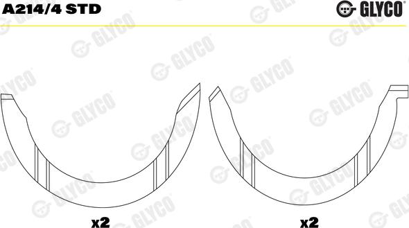 Glyco A214/4 STD - Distantsseib,väntvõll onlydrive.pro