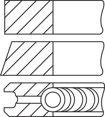 Goetze Engine 08-451300-00 - Piston Ring Kit onlydrive.pro