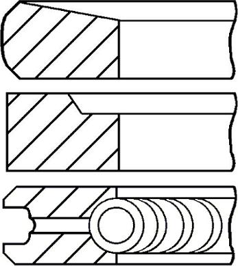 Goetze Engine 08-431700-00 - Piston Ring Kit onlydrive.pro