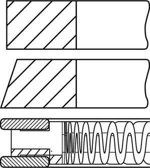 Goetze Engine 08-437700-00 - Piston Ring Kit onlydrive.pro