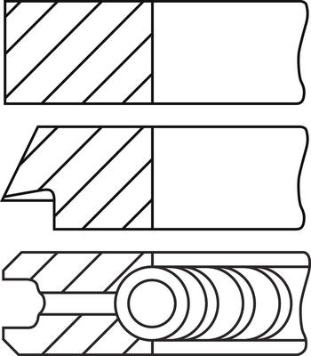 Goetze Engine 08-432200-10 - Virzuļa gredzenu komplekts onlydrive.pro