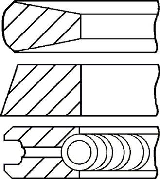 Goetze Engine 08-421600-10 - Piston Ring Kit onlydrive.pro