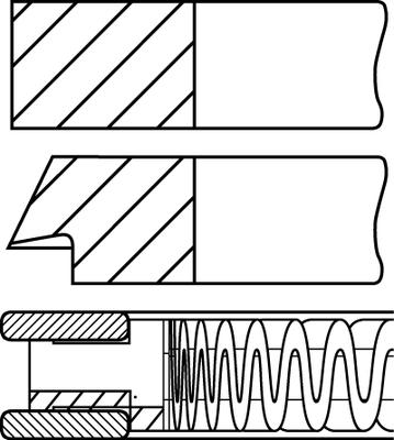 Goetze Engine 08-141300-10 - Piston Ring Kit onlydrive.pro