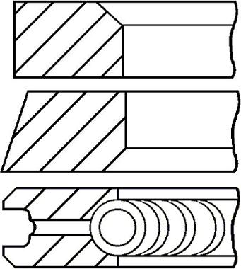 Goetze Engine 08-337100-00 - Piston Ring Kit onlydrive.pro