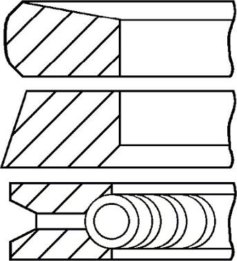 Goetze Engine 08-137500-00 - Piston Ring Kit onlydrive.pro