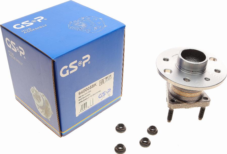 GSP 9400058K - Wheel Hub onlydrive.pro