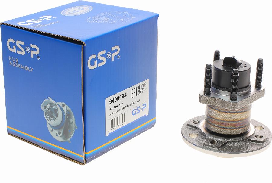 GSP 9400064 - Комплект подшипника, ступицы колеса onlydrive.pro