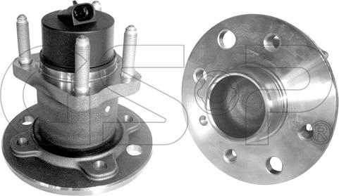 GSP 9400064 - Bearing Kit, wheel hub onlydrive.pro