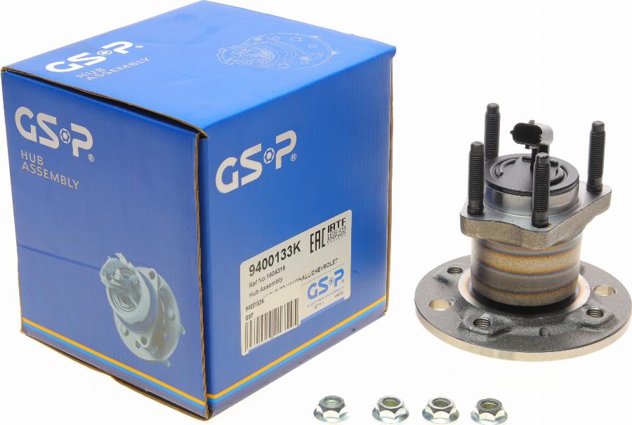 GSP 9400153K - Bearing Kit, wheel hub onlydrive.pro