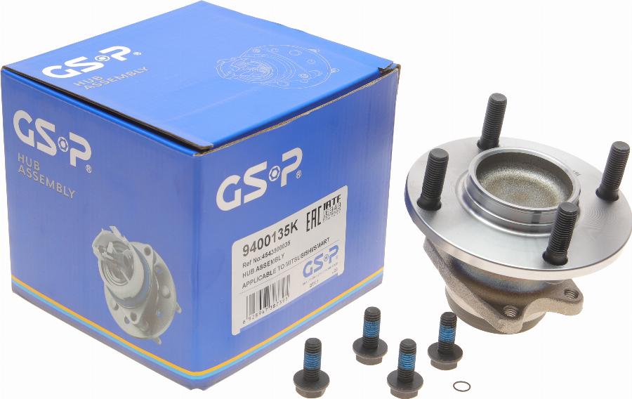 GSP 9400135K - Комплект подшипника, ступицы колеса onlydrive.pro