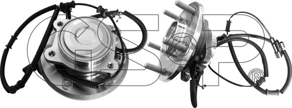 GSP 9400175 - Bearing Kit, wheel hub onlydrive.pro