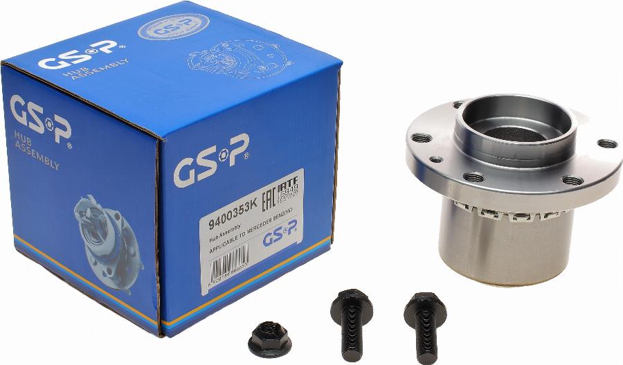 GSP 9400353K - Комплект подшипника, ступицы колеса onlydrive.pro