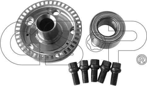 GSP 9436002K - Ступица колеса, поворотный кулак onlydrive.pro