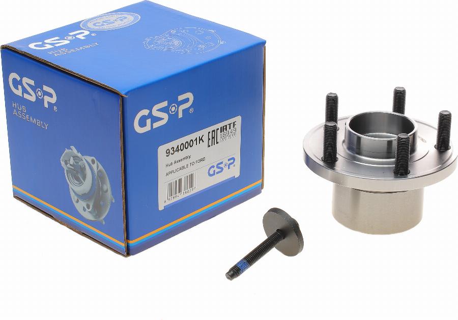 GSP 9340001K - Bearing Kit, wheel hub onlydrive.pro