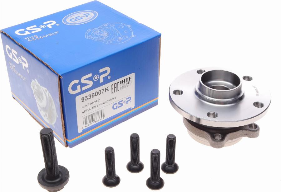 GSP 9336007K - Bearing Kit, wheel hub onlydrive.pro