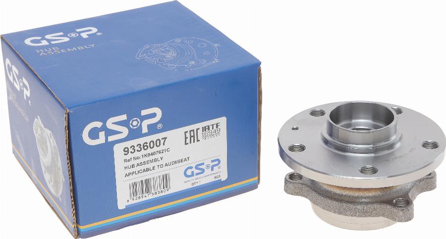 GSP 9336007 - Комплект подшипника, ступицы колеса onlydrive.pro