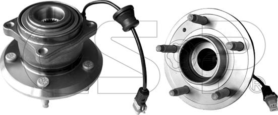 GSP 9330008 - Bearing Kit, wheel hub onlydrive.pro