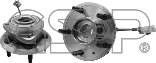GSP 9330010 - Bearing Kit, wheel hub onlydrive.pro