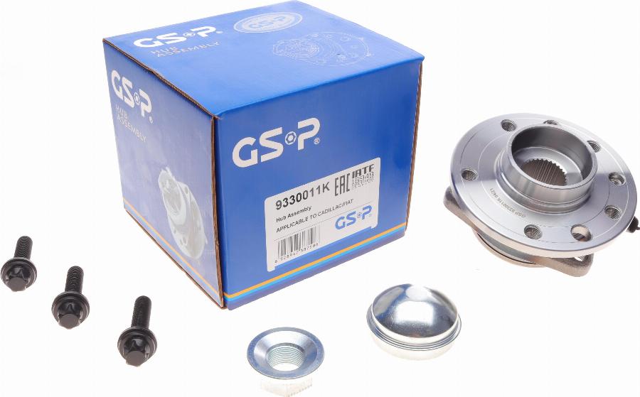 GSP 9330011K - Bearing Kit, wheel hub onlydrive.pro