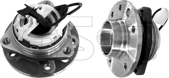 GSP 9330011 - Bearing Kit, wheel hub onlydrive.pro