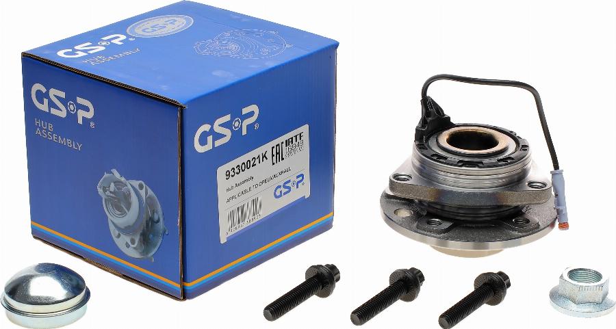 GSP 9330021K - Bearing Kit, wheel hub onlydrive.pro