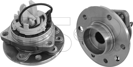 GSP 9333097 - Bearing Kit, wheel hub onlydrive.pro