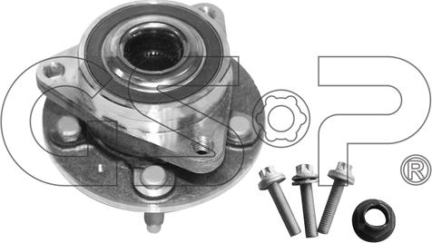 GSP 9333080K - Ступица колеса, поворотный кулак onlydrive.pro