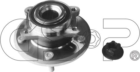 GSP 9332009K - Wheel Hub onlydrive.pro