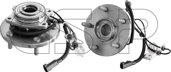 GSP 9332002 - Bearing Kit, wheel hub onlydrive.pro