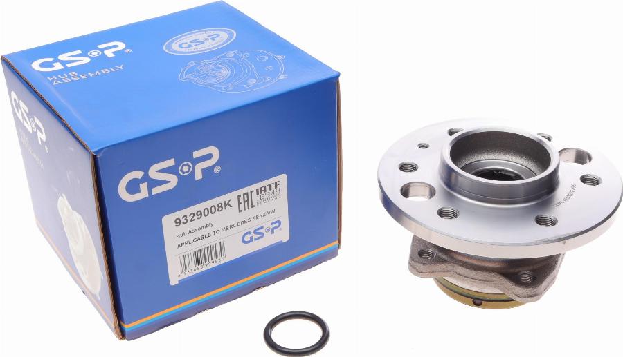 GSP 9329008K - Bearing Kit, wheel hub onlydrive.pro