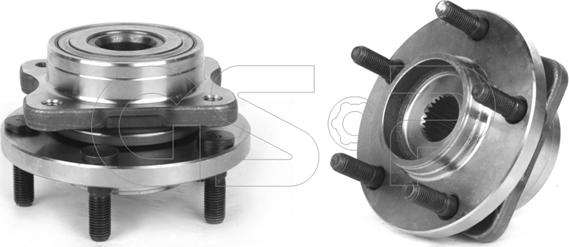 GSP 9326014 - Bearing Kit, wheel hub onlydrive.pro