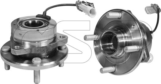 GSP 9328003 - Bearing Kit, wheel hub onlydrive.pro