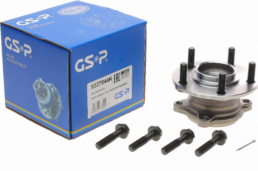 GSP 9327044K - Bearing Kit, wheel hub onlydrive.pro