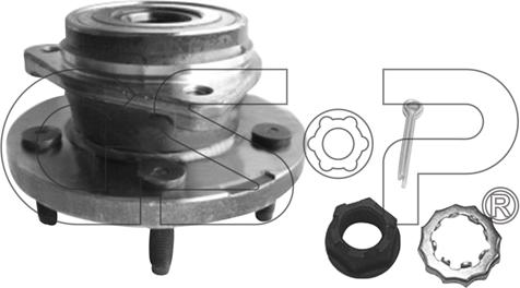 GSP 9327015K - Bearing Kit, wheel hub onlydrive.pro