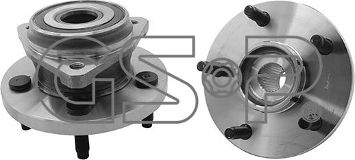 GSP 9327015 - Bearing Kit, wheel hub onlydrive.pro