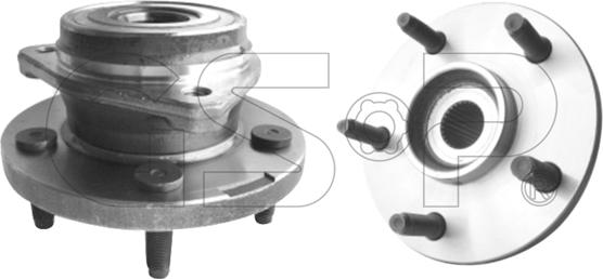 GSP 9327015 - Bearing Kit, wheel hub onlydrive.pro