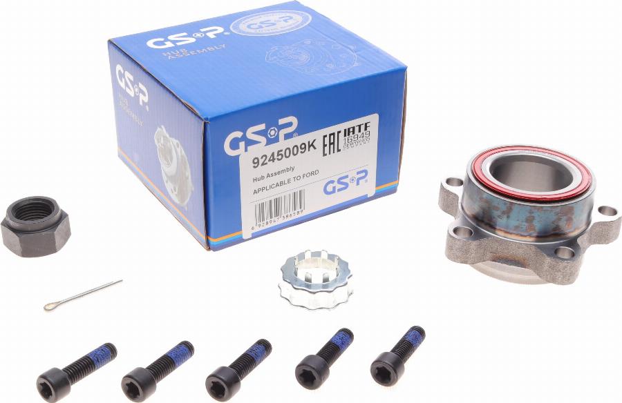 GSP 9245009K - Bearing Kit, wheel hub onlydrive.pro