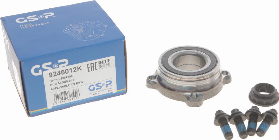 GSP 9245012K - Wheel Hub onlydrive.pro