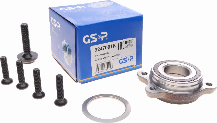 GSP 9247001K - Bearing Kit, wheel hub onlydrive.pro