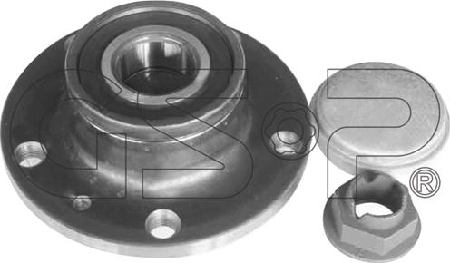 GSP 9230098K - Bearing Kit, wheel hub onlydrive.pro