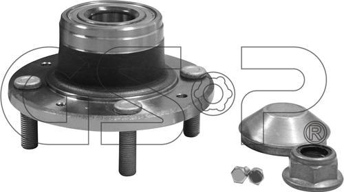 GSP 9230071K - Bearing Kit, wheel hub onlydrive.pro